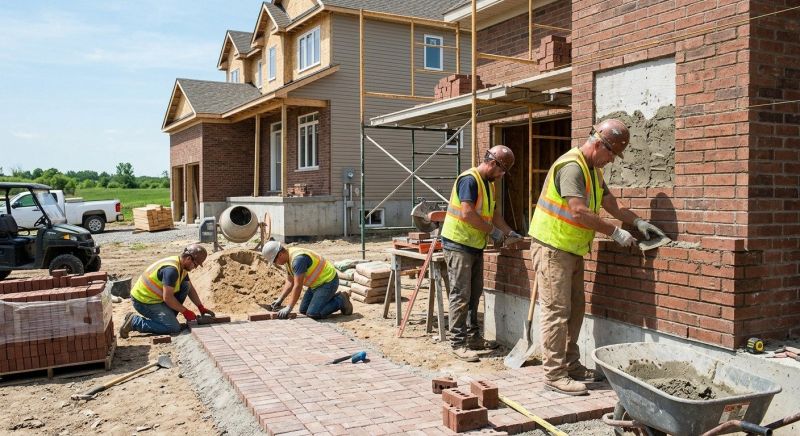 Masonry Steps Installation in Fairfield County, CT